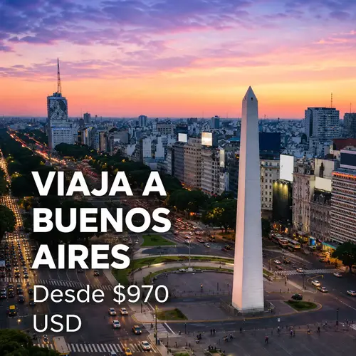 Imagen de VIAJA A BUENOS AIRES Desde $970 USD