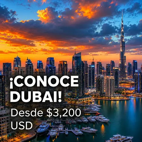 Imagen de ¡CONOCE DUBAI! RE Desde $3,200 USD